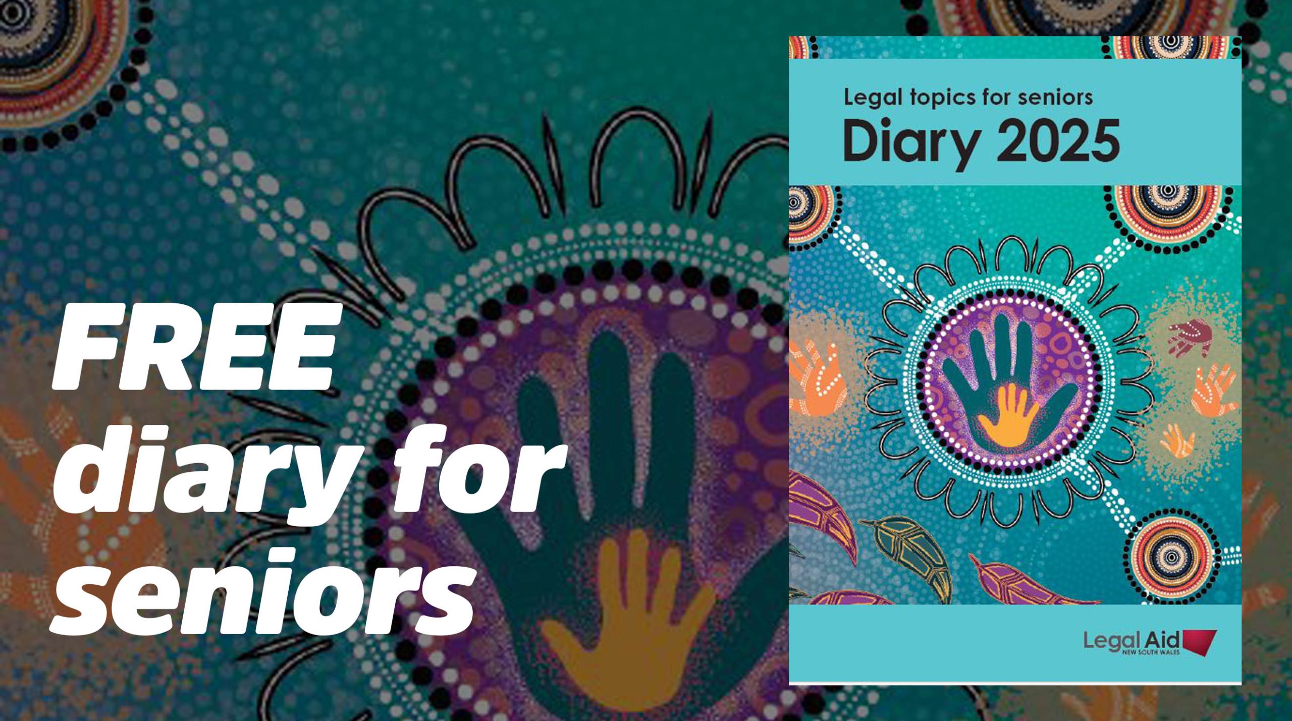 Legal Aid in NSW launches FREE diary for seniors.