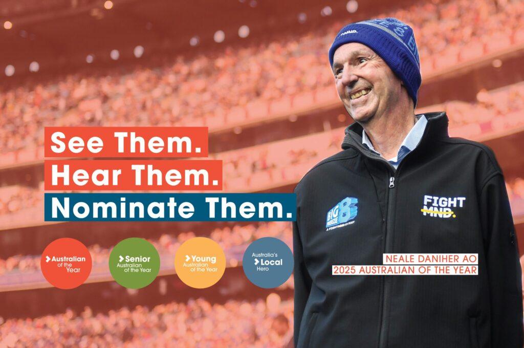 Australian of the year nominations now open.