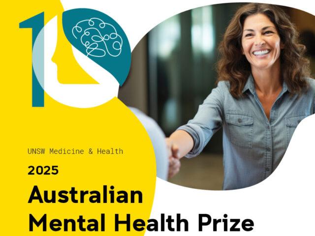 2025 Australian Mental Health Prize Winners Announced