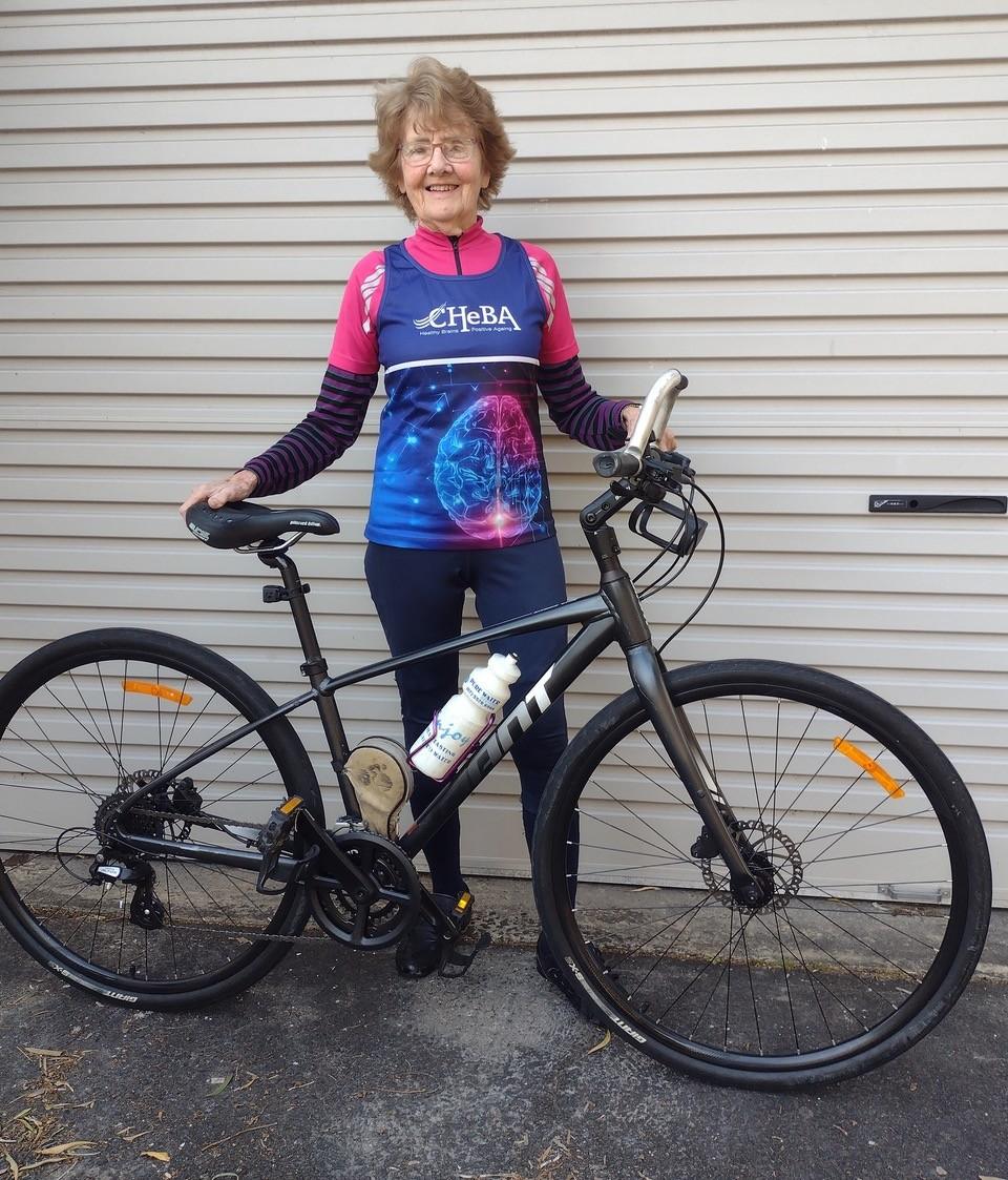 81-year-old cyclist to ride 40km for dementia research in tribute to late husband